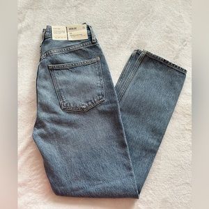 Agolde Fen High Rise Relaxed Taper size 25